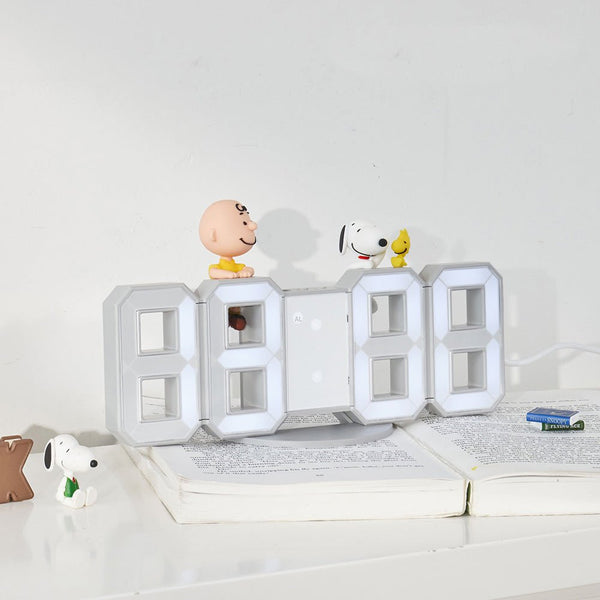 PEANUTS SNOOPY LED Number Clock - BoFriends US Store